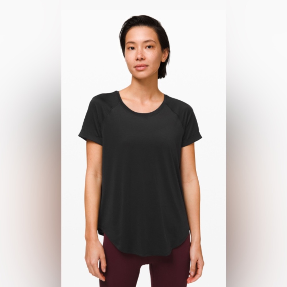 lululemon open up tie back tee